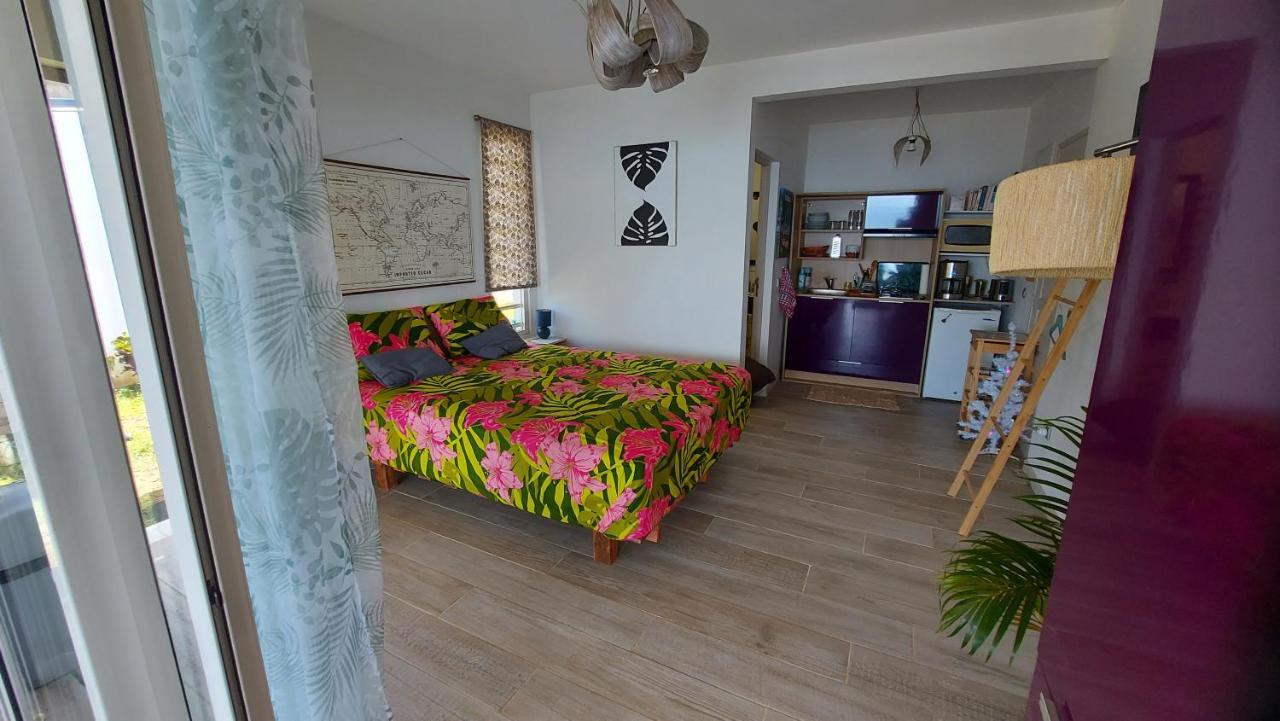Studio Vaimiti Pour 2 Personnes Vue Mer Et Moorea Faaa Ngoại thất bức ảnh