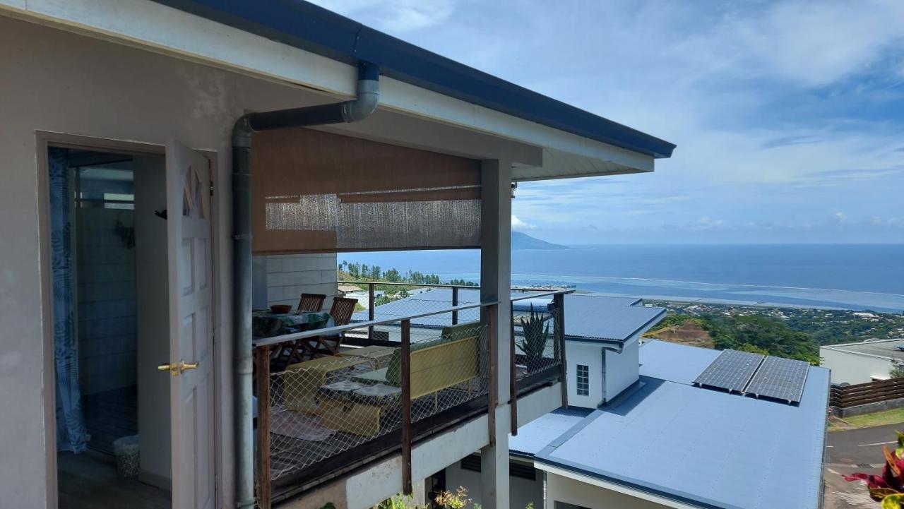Studio Vaimiti Pour 2 Personnes Vue Mer Et Moorea Faaa Ngoại thất bức ảnh