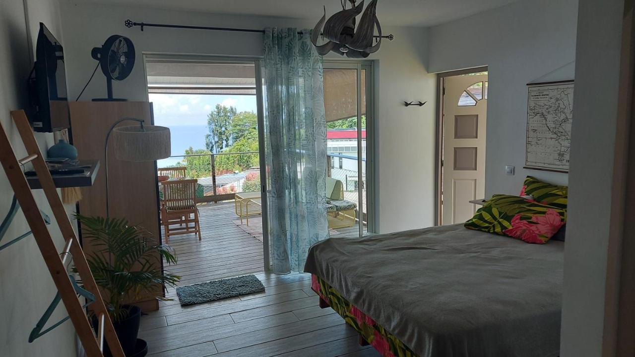 Studio Vaimiti Pour 2 Personnes Vue Mer Et Moorea Faaa Ngoại thất bức ảnh